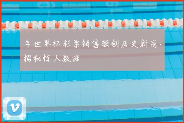年世界杯彩票销售额创历史新高,揭秘惊人数据